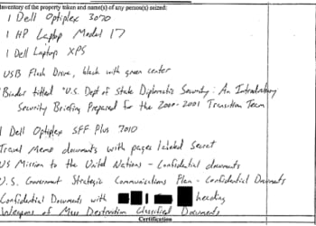 FBI Seizes Classified Docs At John Bolton’s Office, Court Records Show