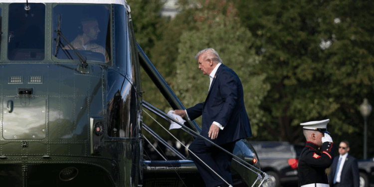 President Donald Trump's Schedule for Friday, September 26, 2025