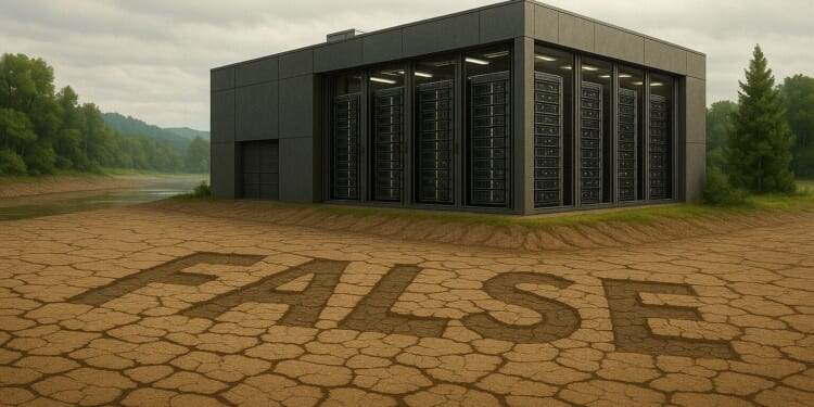 Claims of data center water use are laughably wrong