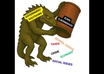 Government Shutdown Upends Governor’s Race  