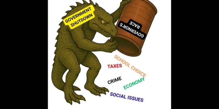 Government Shutdown Upends Governor’s Race