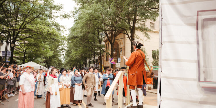 Historian Wood touts value of America as ‘creedal’ nation