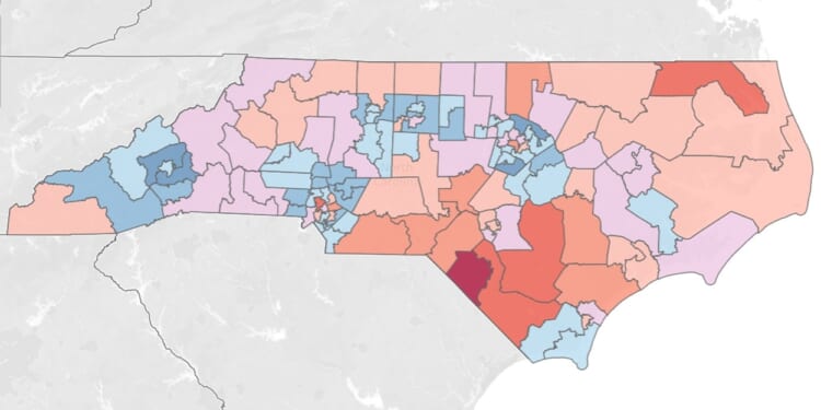 How North Carolina legislative districts have shifted since 2024