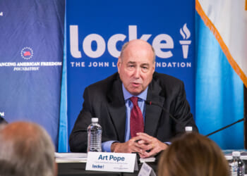 NC’s Pope backs fight for American experiment