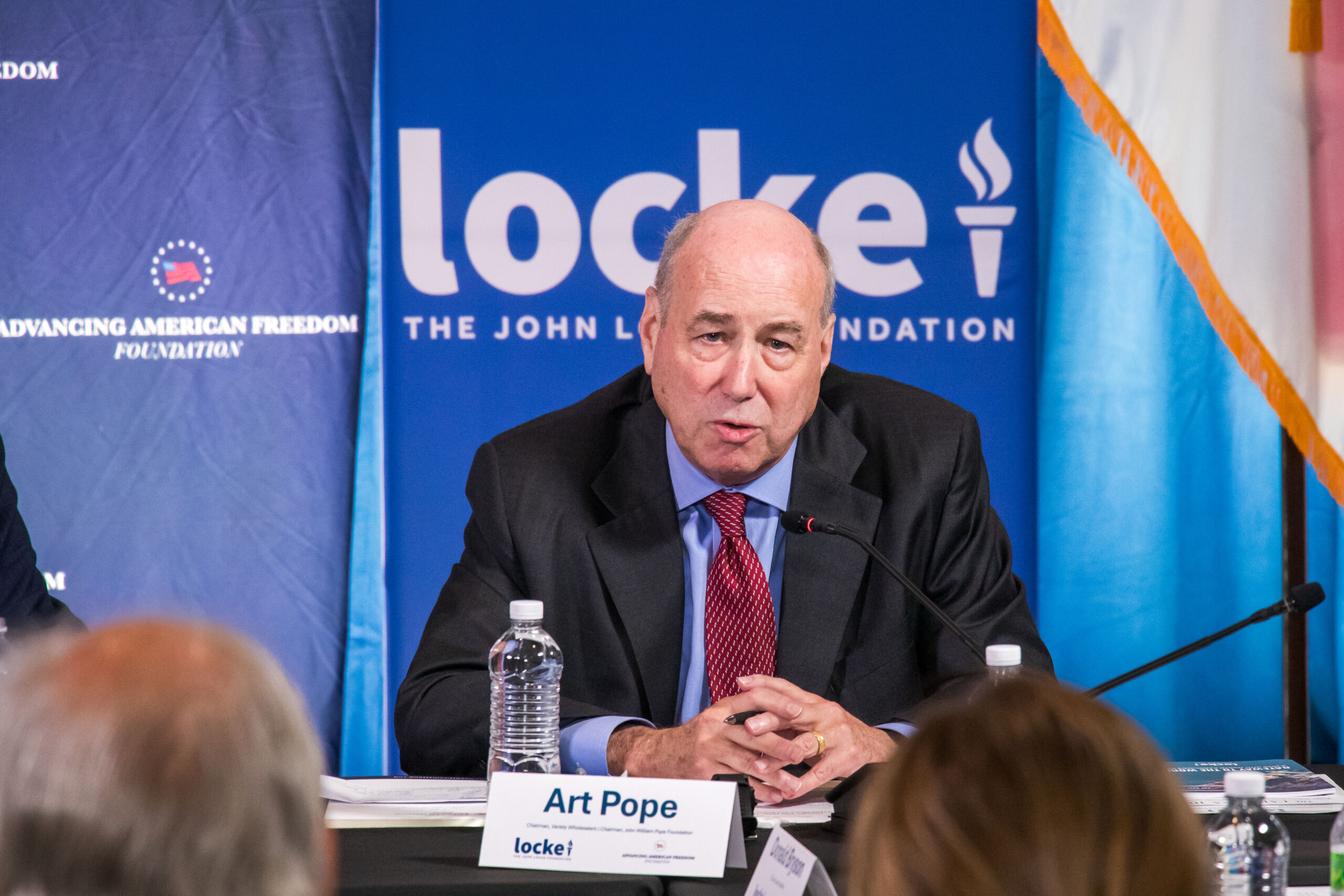 NC’s Pope backs fight for American experiment