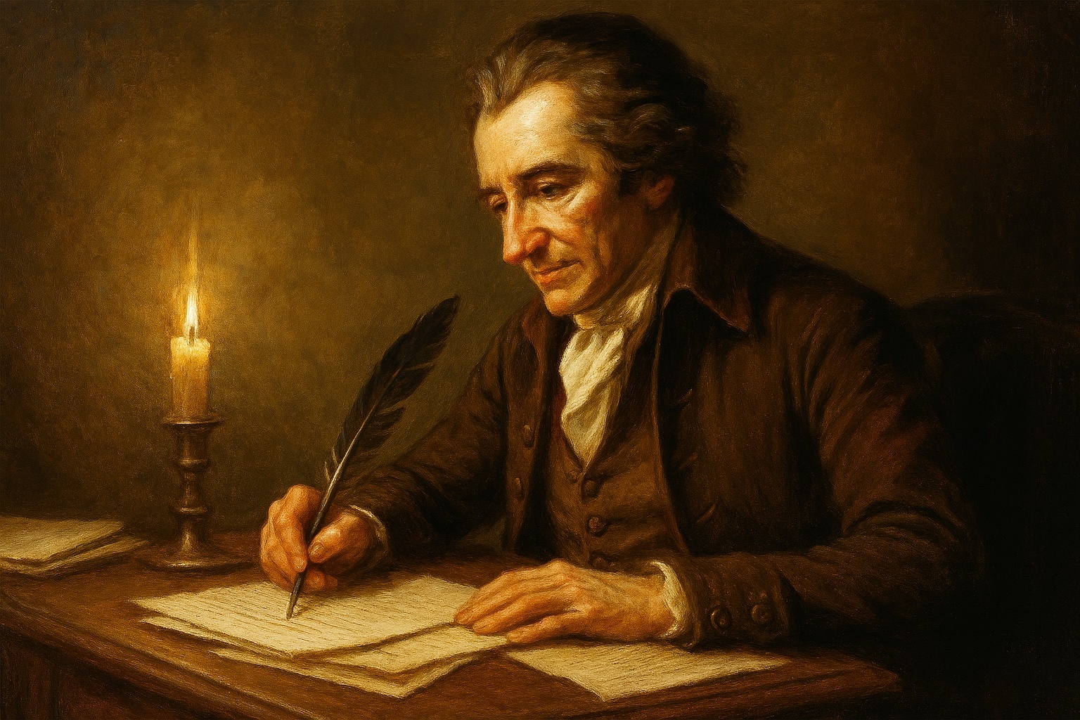 Thomas Paine’s “The American Crisis” rallies weary Patriots
