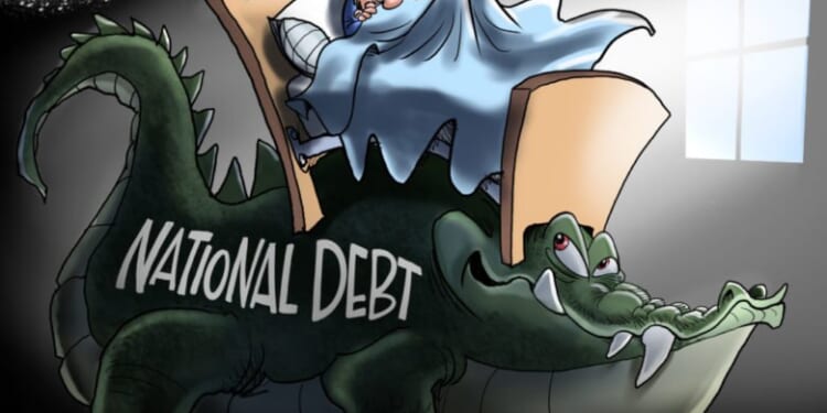 Those Dark Clouds Are The Debt