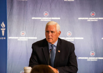 Heritage scholars move to Pence’s group