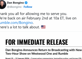 Dan Bongino Announces When He’ll Return To Airwaves