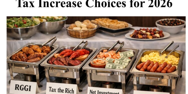 Revenue-Hungry Democrats Give Themselves a Buffet of Tax Increase Choices for 2026