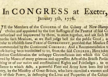 The importance of NH's 1776 constitution