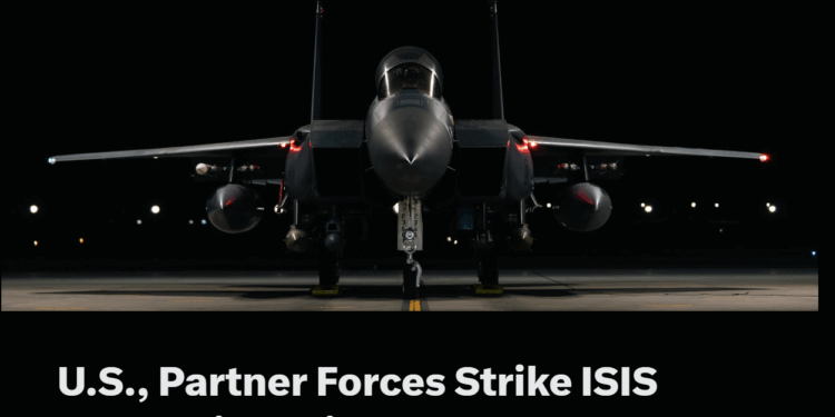 Trump Admin Strikes ISIS Targets In Syria