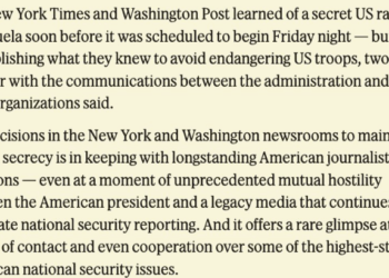 Trump Admin’s Top Secret Maduro Military Operation Plans Reportedly Leaked To Legacy Media Outlets