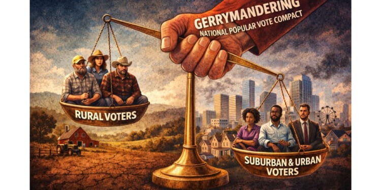 Democrats Vote to ‘Disenfranchise’ Rural Voters by Outsourcing Virginia’s Presidential Vote and Gerrymandering Its Congressional Map