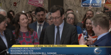 Gov. Ferguson Signs Income Tax
