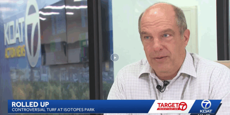 RGF calls out City of Albuquerque for wasteful turf spending in KOAT Channel 7 story