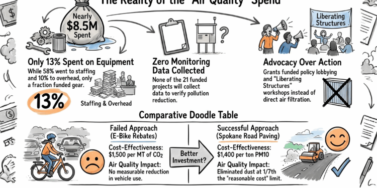 Air Quality Funds Diverted to Advocacy, Not Pollution Reduction