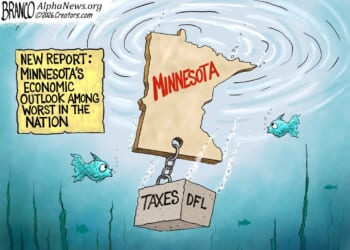 Branco Cartoon - Race To The Bottom