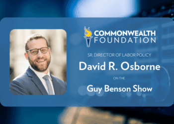 David Osborne joins Fox News Radio on Union Political Influence