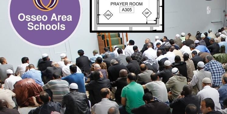 Ten Commandments, Not so Much. Muslim Prayer Rooms, Absolutely