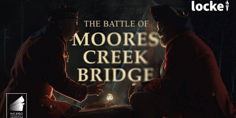 The Battle of Moores Creek Bridge