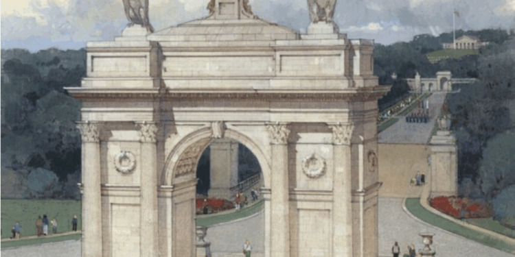 Trump Administration Unveils Proposed Triumphal Arch To Greet Visitors To Nation’s Capital