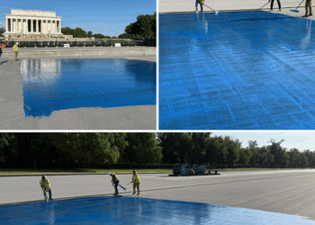 Pool Expert Admits Trump’s National Mall Paint Job Will Actually Look Really Cool