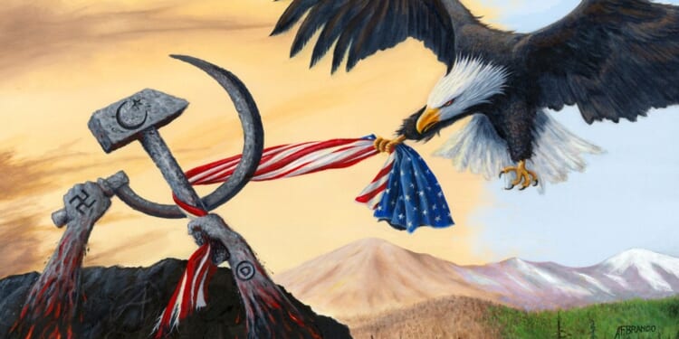 Branco Cartoon - Battle For America