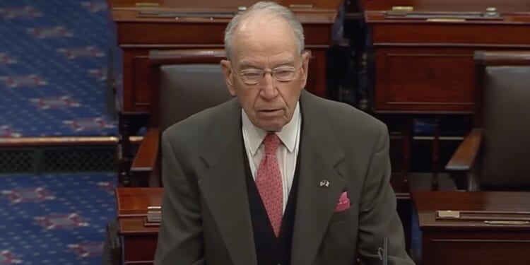 Grassley warns that Dems are pursuing court packing