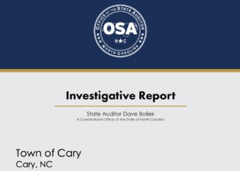 Cary case is a wake-up call to combat local government secrecy, waste, and corruption