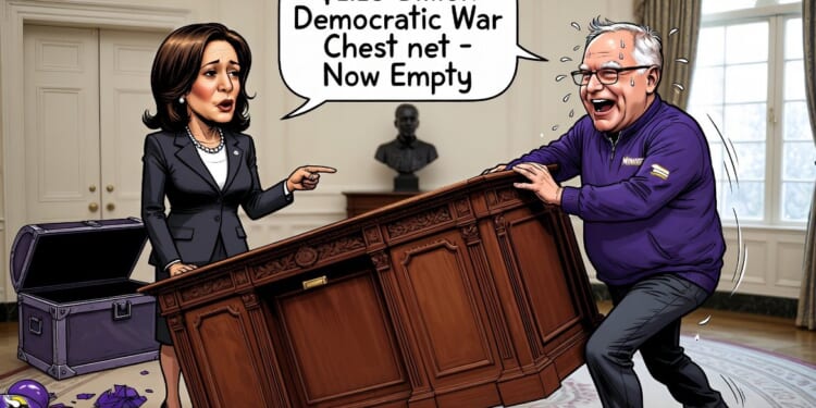 Harris May Run in '28, But She Cannot Run Away From Tim Walz