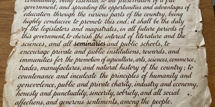 Claremont's missing word - THE JOSIAH BARTLETT CENTER FOR PUBLIC POLICY