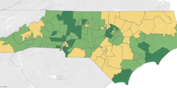 How “swingy” are North Carolina General Assembly districts?