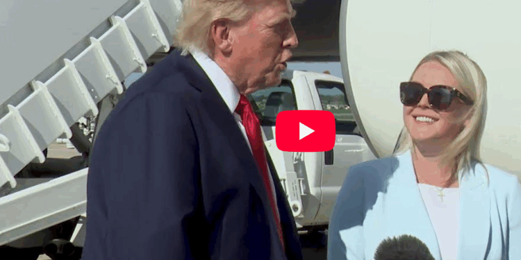 President Trump Speaks with the Press Ahead of South Carolina Rally