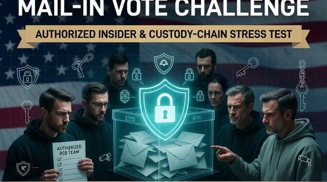 Put Up or Shut Up: A Hack-the-Pentagon Challenge for Mail-In Voting