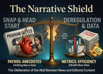 The Permeable Wall: How Media Framing Turns Policy Into Performance