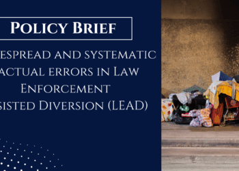 Widespread and systematic factual errors in Law Enforcement Assisted Diversion (LEAD)