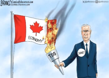 Branco Cartoon - O Canada