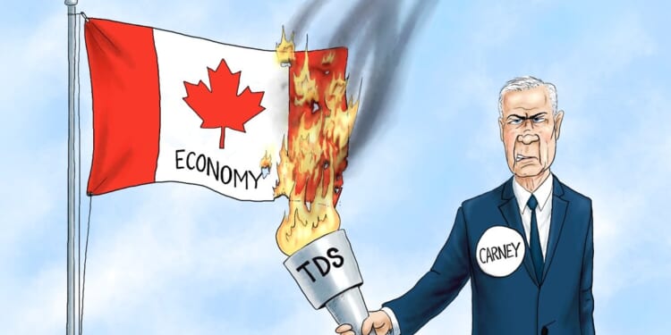 Branco Cartoon - O Canada