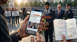 NYT: Facing Islamophobia, Mamdani Keeps Focus on the 9/11 Victims. Clickbait, Deceit or Routing?