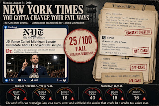 New York Times You Gotta Change Your Evil Ways
