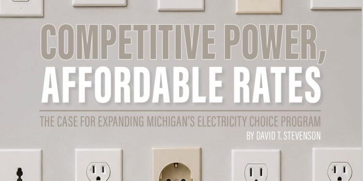 Electricity choice program expansion could save Michigan ratepayers millions – Mackinac Center