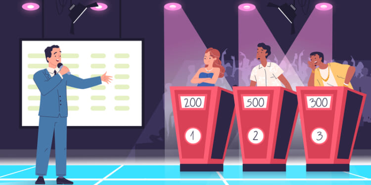 This is Jeopardy! The scores really change after the income tax is in place