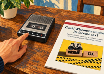 What the Badger Institute has actually said about income taxes